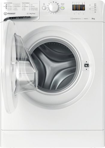 Indesit Lave-linge Pose-libre MTWA 91484 W FR Blanc Lave-linge frontal C Frontal open