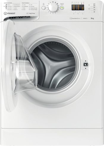 Indesit-Lave-linge-Pose-libre-MTWA-91484-W-FR-Blanc-Lave-linge-frontal-C-Frontal-open