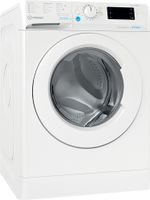 Indesit Lave-linge Pose-libre BWEW81285XWFR N Blanc Lave-linge frontal B Perspective