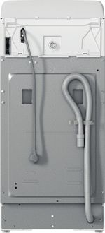 Indesit Lave-linge Pose-libre BTW P S62400 FRN Blanc Lave-linge top C Back / Lateral