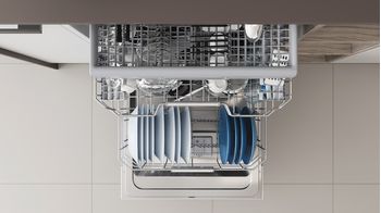 Indesit Lave-vaisselle Encastrable DIO 3T131 A FE Tout intégrable D Rack