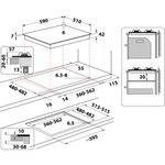 Indesit-Table-de-cuisson-ING-61T-BK-Noir-GAS-Technical-drawing