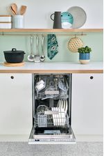 Indesit Lave-vaisselle Encastrable DSIO 3T224 CE Tout intégrable E Lifestyle frontal open