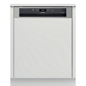 Lave-vaisselle intégrable avec bandeau Indesit: Standard 60cm, couleur inox - DBC 3C26 X