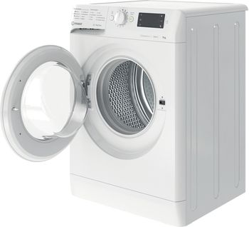 Indesit Lave-linge Pose-libre MTWE 71484 W FR Blanc Lave-linge frontal C Perspective open
