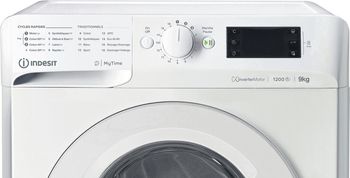 Indesit Lave-linge Pose-libre MTWE 91284 W FR Blanc Lave-linge frontal C Control panel