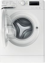 Indesit Lave-linge Pose-libre MTWE 91284 W FR Blanc Lave-linge frontal C Frontal open