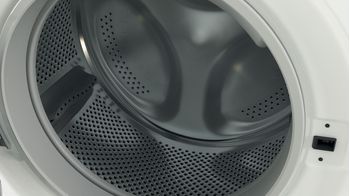 Indesit Lavante-séchante Pose-libre BDE 96435 9WB FR Blanc Lave-linge frontal Drum