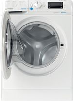 Indesit Lavante-séchante Pose-libre BDE 86435 9W FR Blanc Lave-linge frontal Frontal open