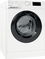 Indesit Lave-linge Pose-libre MTWE D 91495 WK FR Blanc Lave-linge frontal B Perspective