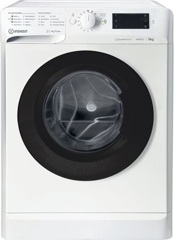Indesit Lave-linge Pose-libre MTWE D 91495 WK FR Blanc Lave-linge frontal B Frontal