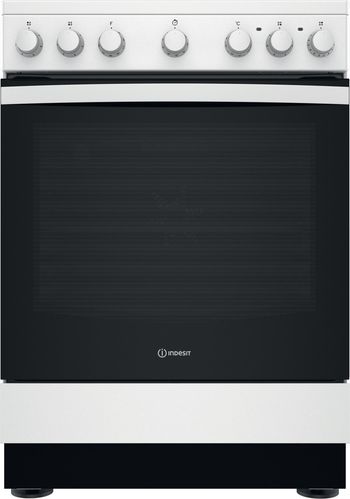 Indesit-Cuisiniere-IS67V5PCW-E-Blanc-Electrique-Frontal