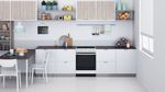 Indesit Cuisinière IS67V5PCW/E Blanc Electrique Lifestyle frontal