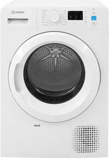 Indesit Sèche-linge YTN M10 81 FR Blanc Frontal