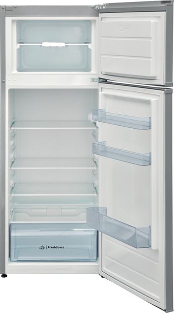 Indesit-Combine-refrigerateur-congelateur-Pose-libre-I55TM-4110-X-1-Inox-2-portes-Frontal-open