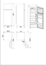 Indesit-Combine-refrigerateur-congelateur-Pose-libre-I55TM-4110-X-1-Inox-2-portes-Technical-drawing