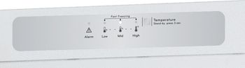 Indesit Congélateur Pose-libre UI6 F1T W1 Blanc Control panel