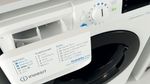 Indesit Lavante-séchante Pose-libre BDE 107436 WKV FR Blanc Lave-linge frontal Drawer