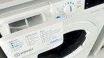 Indesit Lavante-séchante Pose-libre BDE 76435 WV FR Blanc Lave-linge frontal Drawer
