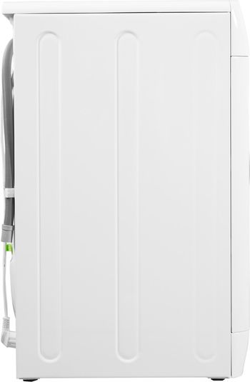 Indesit Lavante-séchante Pose-libre BDE 76435 WV FR Blanc Lave-linge frontal Back / Lateral