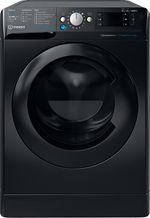 Indesit Lavante-séchante Pose-libre BDE 86435 BKV FR Noir Lave-linge frontal Frontal
