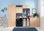 Indesit Lavante-séchante Pose-libre BDE 86435 BKV FR Noir Lave-linge frontal Lifestyle frontal