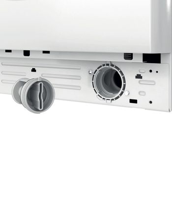 Indesit Lave-linge Pose-libre BWE 101496X WKV FR Blanc Lave-linge frontal A Filter
