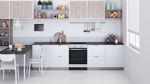 Indesit Cuisinière IS67IQ5KCX/E Inox Electrique Lifestyle frontal