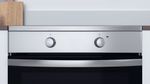 Indesit Cuisinière IS67IQ5KCX/E Inox Electrique Control panel