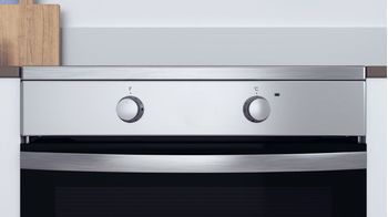 Indesit Cuisinière IS67IQ5KCX/E Inox Electrique Control panel