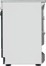 Indesit Cuisinière IS67IQ8CCX/FR Inox Electrique Back / Lateral