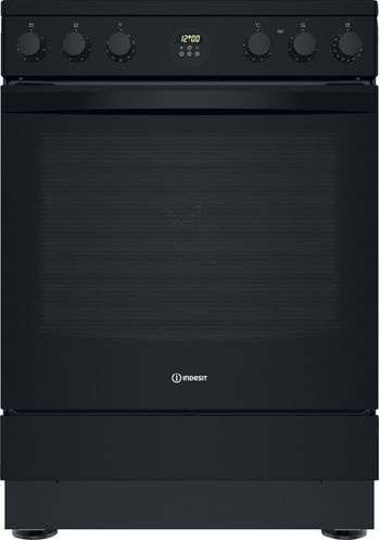 Indesit Cuisinière IS67V5CCB/FR Noir Electrique Frontal