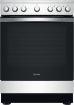 Indesit Cuisinière IS67V5PCX/E Inox Electrique Frontal