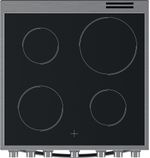 Indesit Cuisinière IS67V5PCX/E Inox Electrique Frontal top down