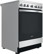 Indesit Cuisinière IS67V5PCX/E Inox Electrique Perspective