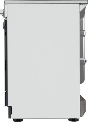 Indesit Cuisinière IS67V5PCX/E Inox Electrique Back / Lateral