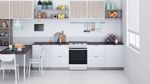 Indesit Cuisinière IS67M5PCW/FR/1 Blanc Mixte Lifestyle frontal