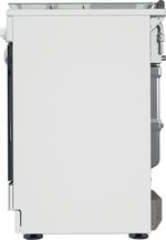 Indesit Cuisinière IS67M5PCW/FR/1 Blanc Mixte Back / Lateral