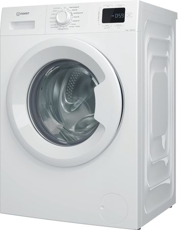 Indesit Lave-linge Pose-libre IM 642 MY TIME FR Blanc Lave-linge frontal B Perspective