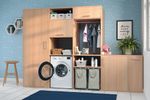 Indesit Lave-linge Pose-libre IM 642 MY TIME FR Blanc Lave-linge frontal B Lifestyle perspective