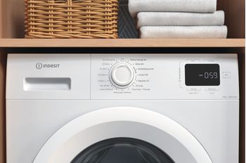 Indesit Lave-linge Pose-libre IM 642 MY TIME FR Blanc Lave-linge frontal B Lifestyle control panel