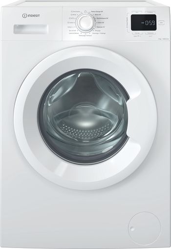 Indesit Lave-linge Pose-libre IM 964 MY TIME FR Blanc Lave-linge frontal A Frontal