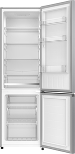 Indesit-Combine-refrigerateur-congelateur-Pose-libre-INKS-8261-S4E-Argent-2-portes-Frontal-open