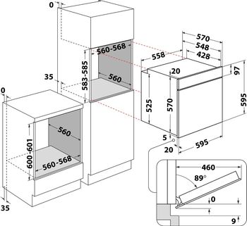 Indesit-Four-Encastrable-IO-K78PSU-B-Electrique-A---Technical-drawing