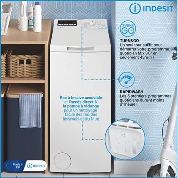Indesit-Lave-linge-Pose-libre-JBTWDS6261FR-Blanc-Lave-linge-top-A-Lifestyle-detail
