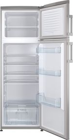 Indesit-Combine-refrigerateur-congelateur-Pose-libre-IT60-732-S-FR-New-Silver-–-ARC-1035-2-portes-Frontal-open