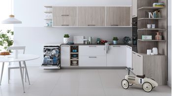 Indesit Lave-vaisselle Pose-libre I0F D633A Pose-libre D Lifestyle frontal open