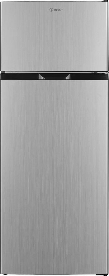 Indesit-Combine-refrigerateur-congelateur-Pose-libre-I55T0-412S-Argent-2-portes-Frontal