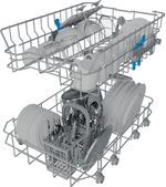 Indesit Lave-vaisselle Pose-libre IN2FD10CS70W Pose-libre D Technical Translucent