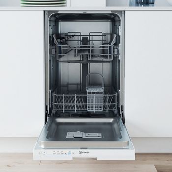 Indesit Lave-vaisselle Encastrable IN2IKE107 Tout intégrable E Frontal open